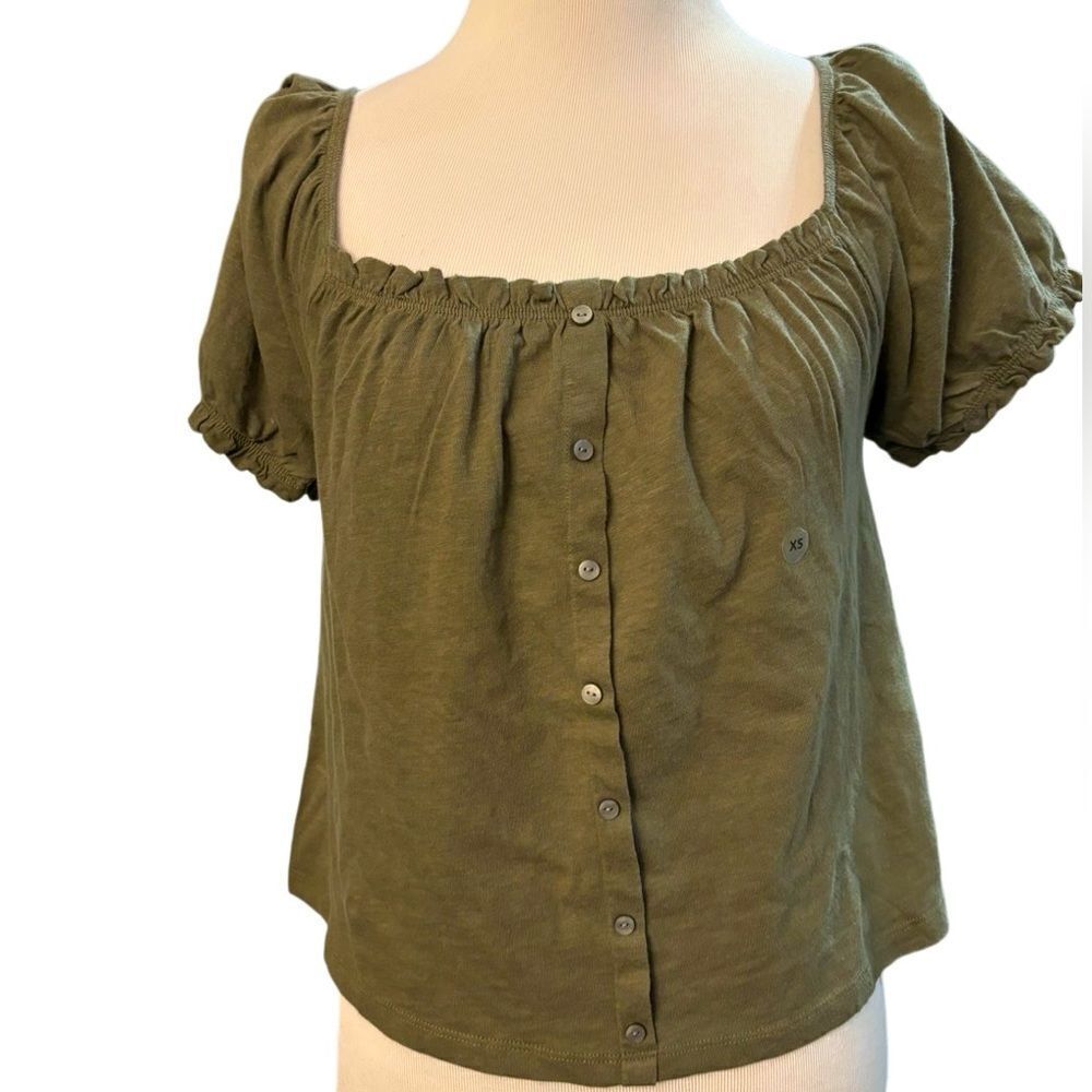 NWT American Eagle Olive Top
